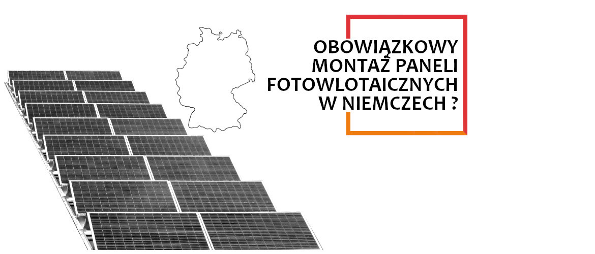 nakaz instalacji fotowoltaicznych w Niemczech